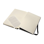 Cuaderno de dibujo XL papel sin ácidos y bolsillo interior Moleskine color negro tercera vista