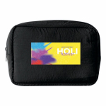 Neceser de nailon y poliéster con gran capacidad 130g/m² color negro tercera vista
