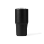 Vaso térmico de acero inoxidable antigoteo con asa 600ml color negro cuarta vista