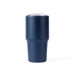 Vaso térmico de acero inoxidable antigoteo con asa 600ml color azul marino cuarta vista