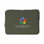 Funda para tablet hecha de nailon y poliéster para 16'' color verde cuarta vista