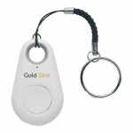 Localizador antipérdida compacto ideal para las llaves y maletas color blanco segunda vista