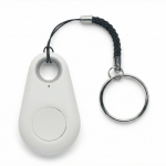 Localizador antipérdida compacto ideal para las llaves y maletas color blanco
