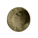 Gorro ajustable de aventura estilo safari hecho de nailon y poliéster color verde segunda vista
