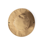 Gorro ajustable de aventura estilo safari hecho de nailon y poliéster color camel segunda vista