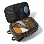 Mochila para portátil con múltiples compartimentos 16'' color verde quinta vista