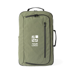 Mochila para portátil con múltiples compartimentos 16'' color verde vista principal