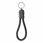 Cable llavero de carga rápida con entrada tipo C, USB-C color negro quinta vista