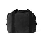 Bolsa de poliéster ideal para viajes o deporte con cinta para trolley color negro quinta vista