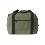 Bolsa de poliéster ideal para viajes o deporte con cinta para trolley color verde primera vista