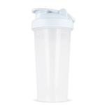 Shaker de plástico antigoteo con inserto de mezcla 700ml color blanco quinta vista