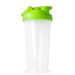 Shaker de plástico antigoteo con inserto de mezcla 700ml color verde lima septima vista