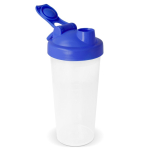 Shaker de plástico antigoteo con inserto de mezcla 700ml color azul oscuro tercera vista