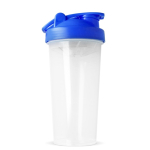Shaker de plástico antigoteo con inserto de mezcla 700ml color azul oscuro septima vista