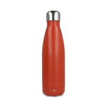 Botella térmica de acero inoxidable reciclado antigoteo 500ml color naranja oscuro