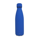 Botella térmica de acero inoxidable reciclado con tacto suave 500ml color azul