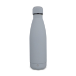 Botella térmica de acero inoxidable reciclado con tacto suave 500ml color gris