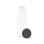 Botella de vidrio fabricada en Europa con tapa antifugas 800ml color transparente segunda vista
