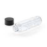 Botella de vidrio fabricada en Europa con tapa antifugas 800ml color transparente tercera vista