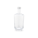 Botella de vidrio fabricada en UE con cierre antigoteo 790ml color transparente