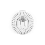 Cable de plástico reciclado todo en uno con carga rápida 60W color blanco vista frontal