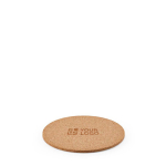 Posavasos de corcho natural redondo hecho en UE para tazas y vasos vista principal