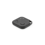 Localizador compacto de plástico reciclado para el uso diario color negro