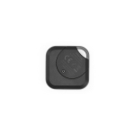 Localizador compacto de plástico reciclado para el uso diario color negro vista trasera