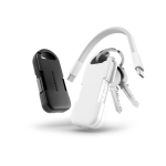 Cargador portátil llavero de plástico reciclado ultracompacto 1.000mAh