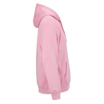 Sudadera de algodón orgánico unisex con capucha 300g/m² color rosa segunda vista