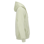 Sudadera de algodón orgánico unisex con capucha 300g/m² color verde pastel segunda vista