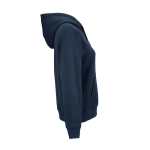 Sudadera de algodón orgánico para mujer con capucha 300g/m² Bondi color azul marino segunda vista