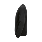 Sudadera de algodón orgánico unisex de felpa cepillada 300g/m² Waikiki color negro tercera vista