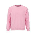 Sudadera de algodón orgánico unisex de felpa cepillada 300g/m² Waikiki color rosa vista frontal