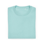 Sudadera de algodón orgánico unisex de felpa cepillada 300g/m² Waikiki color verde claro segunda vista frontal