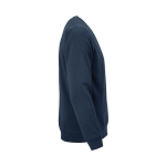 Sudadera de algodón orgánico unisex de felpa cepillada 300g/m² Waikiki color azul marino segunda vista