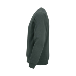 Sudadera de algodón orgánico unisex de felpa cepillada 300g/m² Waikiki color verde oscuro tercera vista