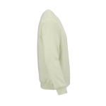 Sudadera de algodón orgánico unisex de felpa cepillada 300g/m² Waikiki color verde pastel segunda vista