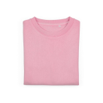 Sudadera de algodón orgánico de mujer cuello redondo 300g/m² Waikiki color rosa segunda vista frontal