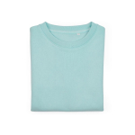 Sudadera de algodón orgánico de mujer cuello redondo 300g/m² Waikiki color verde claro segunda vista frontal