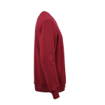 Sudadera de algodón orgánico unisex con cuello redondo 340g/m² Nazaré color burdeos segunda vista