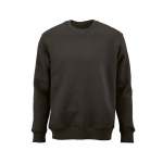 Sudadera de algodón orgánico unisex con cuello redondo 340g/m² Nazaré color lila vista frontal