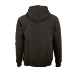 Sudadera de algodón orgánico unisex con capucha 340g/m² Tulum color lila vista trasera