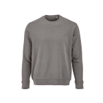 Sudadera de algodón orgánico unisex con felpa francesa 300g/m² Capri color gris vista frontal
