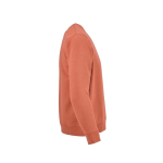 Sudadera de algodón orgánico unisex con felpa francesa 300g/m² Capri color naranja segunda vista