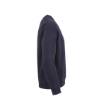 Sudadera de algodón orgánico unisex con felpa francesa 300g/m² Capri color azul marino segunda vista