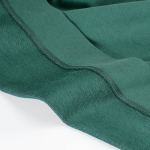 Sudadera de algodón orgánico unisex con felpa francesa 300g/m² Capri color verde oscuro vista de detalle