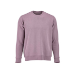 Sudadera de algodón orgánico unisex con felpa francesa 300g/m² Capri color lila vista frontal