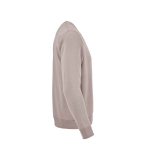 Sudadera de algodón orgánico unisex con felpa francesa 300g/m² Capri color gris topo segunda vista