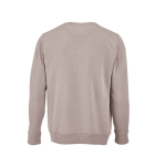 Sudadera de algodón orgánico unisex con felpa francesa 300g/m² Capri color gris topo vista trasera